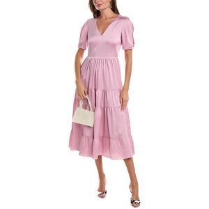 Arias Womens  Midi Dress, Pink